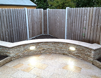 Natural stone seating